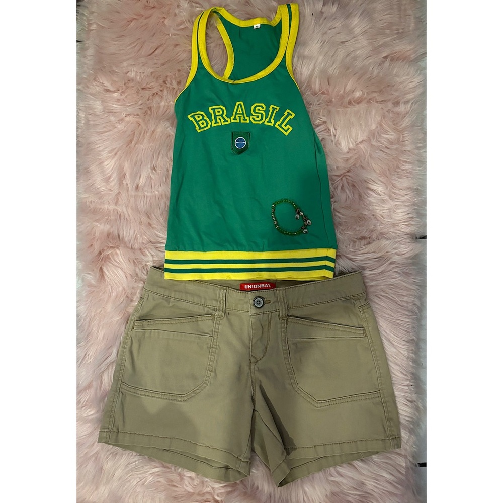 Y2k cargo shorts